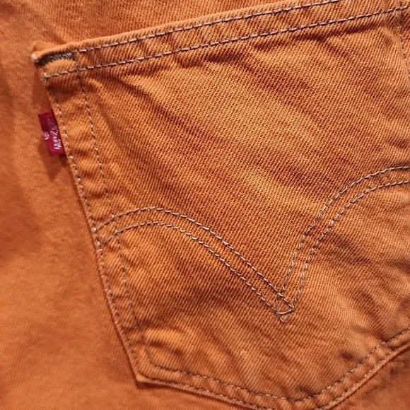 COPY - LEVI'S Vintage Orange 501 Jeans - Picture 10 of 14